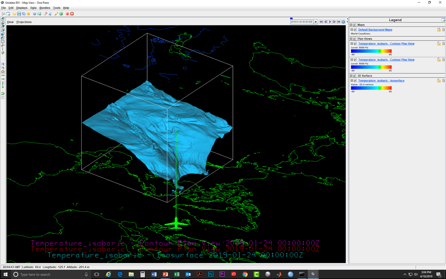 Spatial computational with IDV